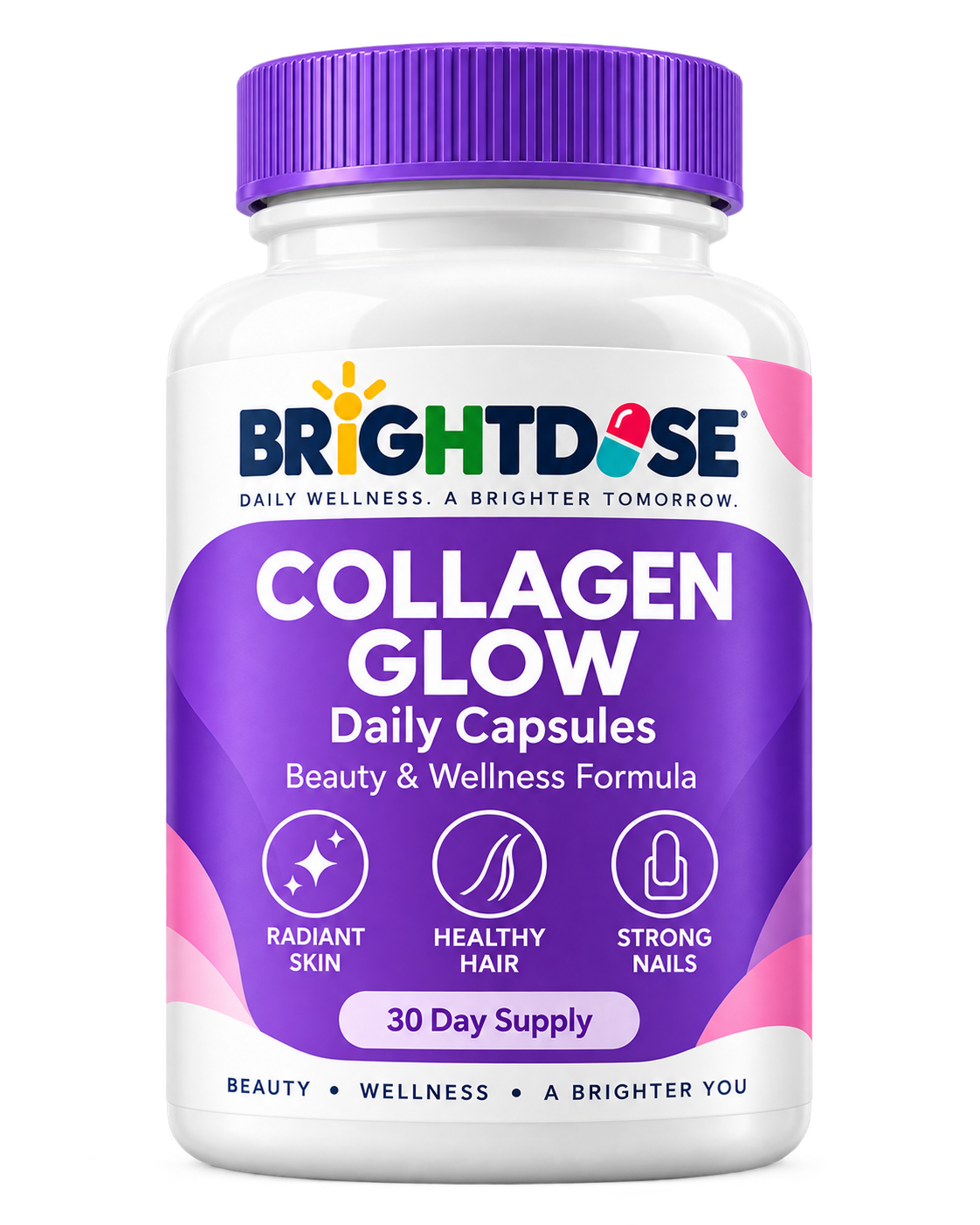 BrightDose Collagen Glow Capsules