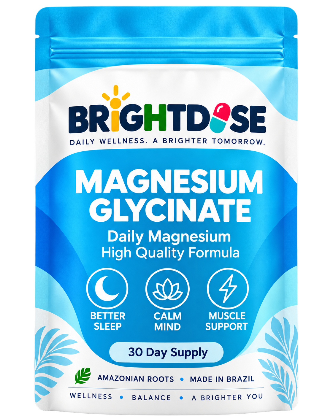 30-Day Package - BrightDose Magnesium Glycinate